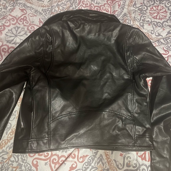 Vegan Leather Jacket - Picture 4 of 5